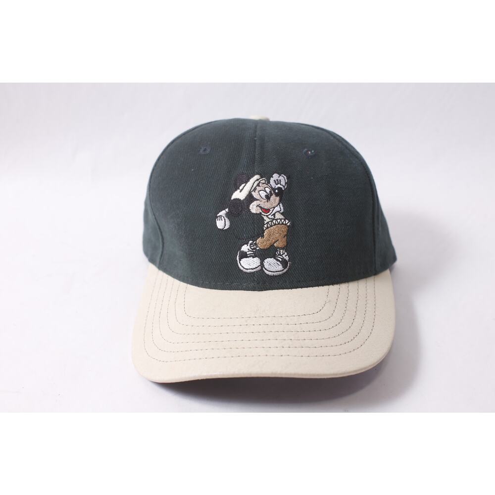 90s Golfer Disney Mickey Mouse Golf Hat Embroidered Baseball Cap